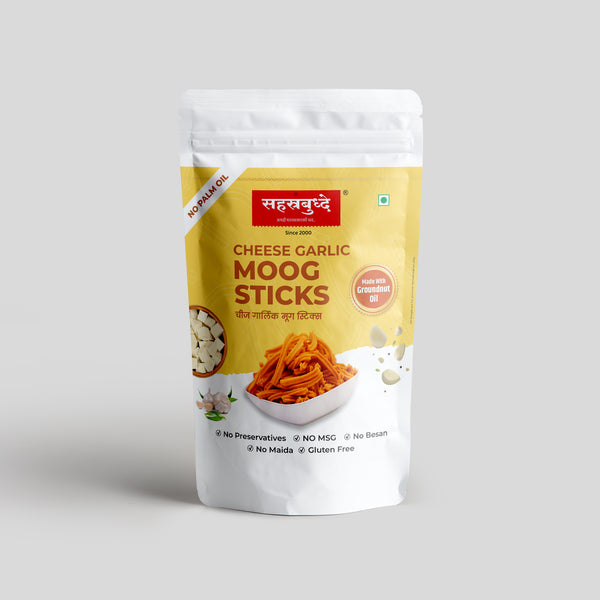 Chesse Garlic Moong Sticks (200g)