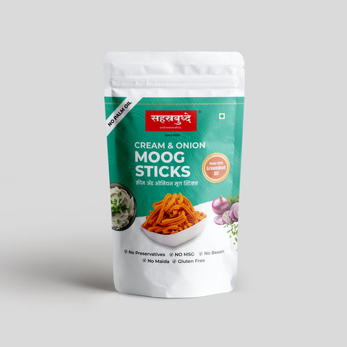 Cream & Onion Moong Sticks (200g)