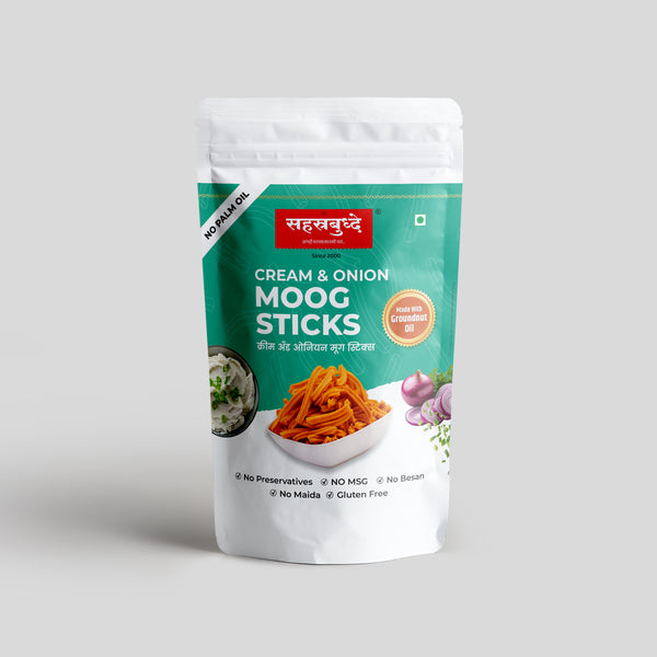 Cream & Onion Moong Sticks (200g)